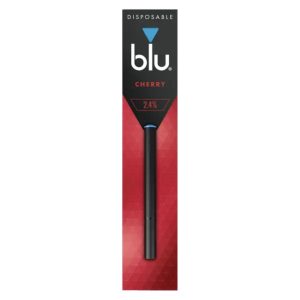 Blu 2.4% Disposable E-Cigarette 9 Blu 2.4% Disposable E-Cigarette Cherry