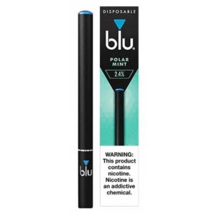 Blu 2.4% Disposable E-Cigarette 7 Blu 2.4% Disposable E-Cigarette Polar Mint